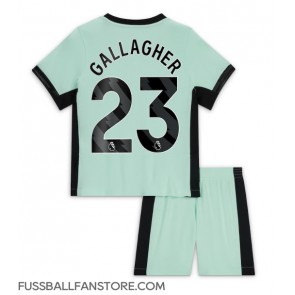 Chelsea Conor Gallagher #23 Replik 3rd trikot Kinder 2023-24 Kurzarm (+ Kurze Hosen)